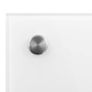 Kitchen Backsplash White 70x50 cm Tempered Glass Image 4