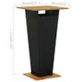 5 Piece Garden Bar Set Black Image 6