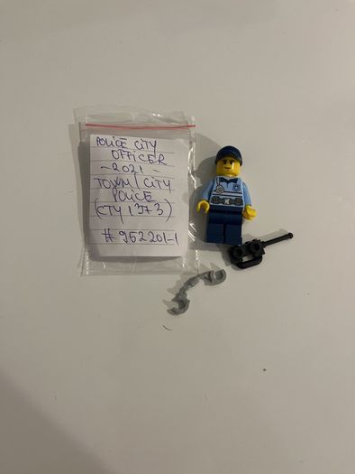Lego City Police Officer minifigure