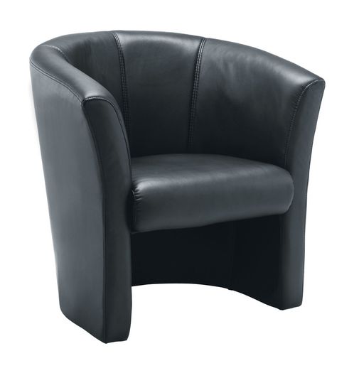 Tub Waiting room / Reception Armchair - Leather Look