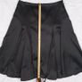 Jasper Conran Black Satin Panel A-Line Flare Midi Skirt 10UK/38EU Image 8