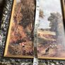 Picture of Country scene in beautiful decorative  frame with glass Image 3