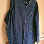 Mens Gant long sleeve shirt navy golf flag pattern Size XL extra large 44 inch Image 6