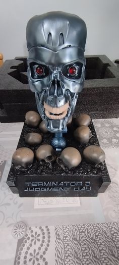 Terminator bust