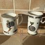 Royal Tara "Book of Kells" 5 Mugs & 3 Shell shaped dishes as New Image 9