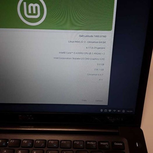 Dell Latitude 7480 | Intel Core i5-6300U | 8GB RAM | 256GB SSD | 14" Linux Laptop