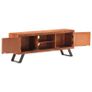 TV Cabinet 122x30x49 cm Solid Acacia Wood Image 2