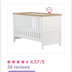 Mothercare cot bed