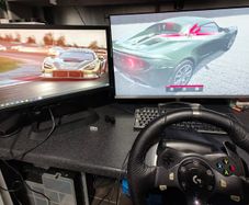 racing sim desktop