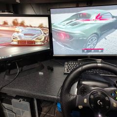 racing sim desktop