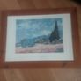 Van Gogh Framed Print .. Campo Di Grano Con Cipressi (1889) by Vincent Van Gogh/Size: 82cm x 62cm (Framed) .. Final Price Drop Image 10
