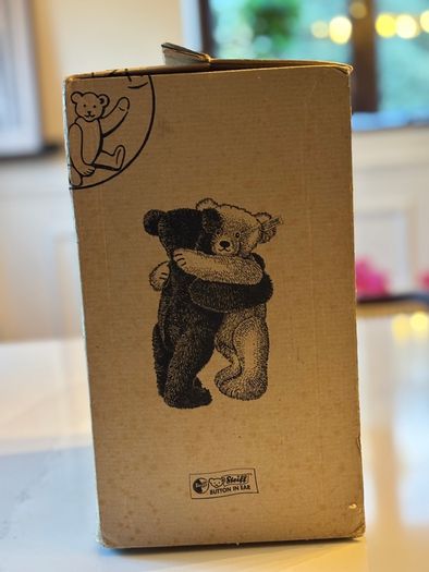 Vintage Russ Collection Teddy Bear (Russ Berrie) - Fully Dressed with Tote Bag