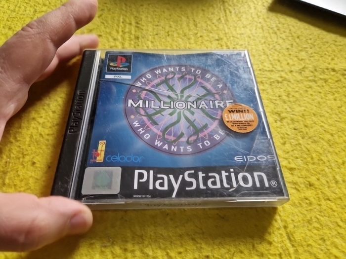 Who Wants to be a Millionaire PlayStation1 ps1 PlayStation2 Ps2 games Original