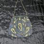 Ladies embellished navy handbag NEXT brand Image 3