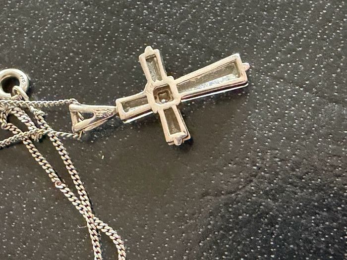 silver necklace