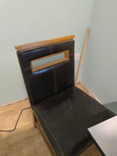Dressing table and chair