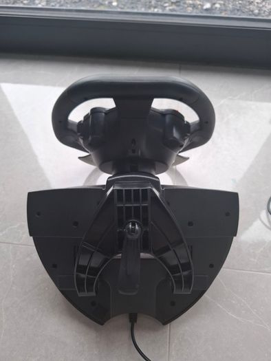 Ferrari driving simulator wheel with pedals brealy used