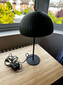 Green table lamp