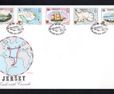 1978 Jersey Links with Canada Commemorative Stamps First Day Cover (FDC)