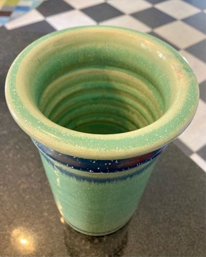 Louis Mulcahy Vase / Wine Holder