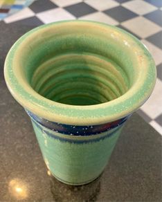 Louis Mulcahy Vase / Wine Holder