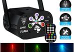 128 Pattern Laser Stage Lighting RGB LED USB Projector Light Party DJ Disco Lamp