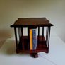 Vintage Irish Mahogany Table-Top Revolving Bookcase by The Kilkenny Woodworkers Image 9
