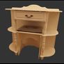 Solid Mahogany French Style Hall Table Image 3