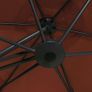 Outdoor Parasol with Steel Pole 300 cm Terracotta Image 4