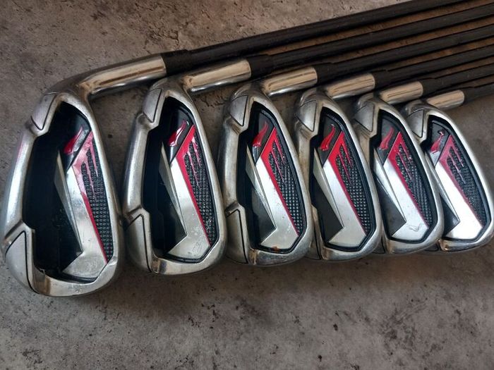 Taylormade golf irons. Right handed clubs