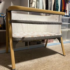 Babylo Nod Bedside Co-Sleeper Crib & Mattress - Excellent Condition