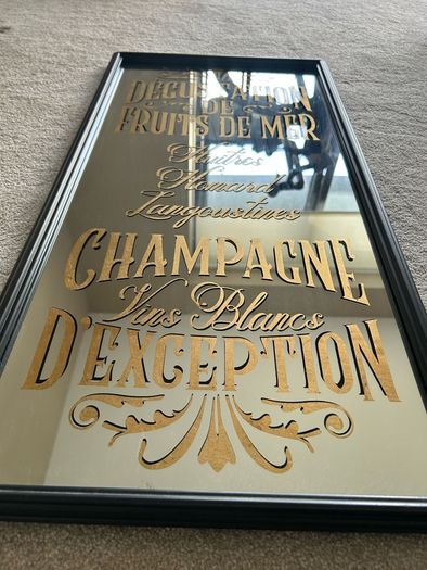 printed mirror