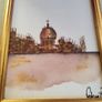 Small Russian Landscape Oil Painting for Home Decor Image 3