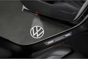 4Pcs Car Door Projector Lights for VW, HD LED Original Logo Light, Car Welcome LED Logo Light for VW
