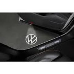 4Pcs Car Door Projector Lights for VW, HD LED Original Logo Light, Car Welcome LED Logo Light for VW