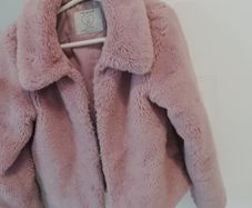 Girls fur coat