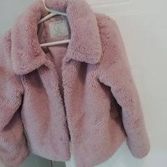 Girls fur coat