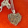Red Diamond Pendant with Chain (Size - 20) in Rhodium Overlay Sterling Image 6