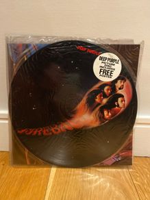 Deep Purple Rare Fireball Picture Disk & Poster