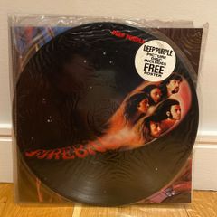 Deep Purple Rare Fireball Picture Disk & Poster