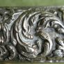 Antique Sterling  Silver hallmarked Repousse Clothes Brush 96,6g Image 7