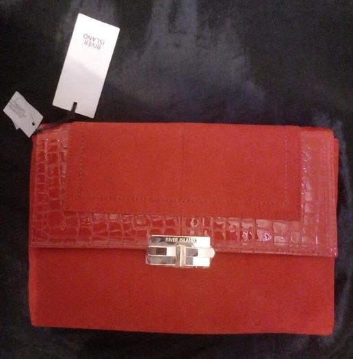 River Island clutch bag New