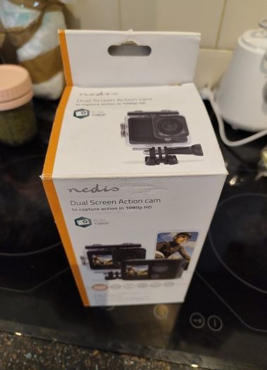Action cam - nedis, no Go Pro, dual screen 1080p HD
