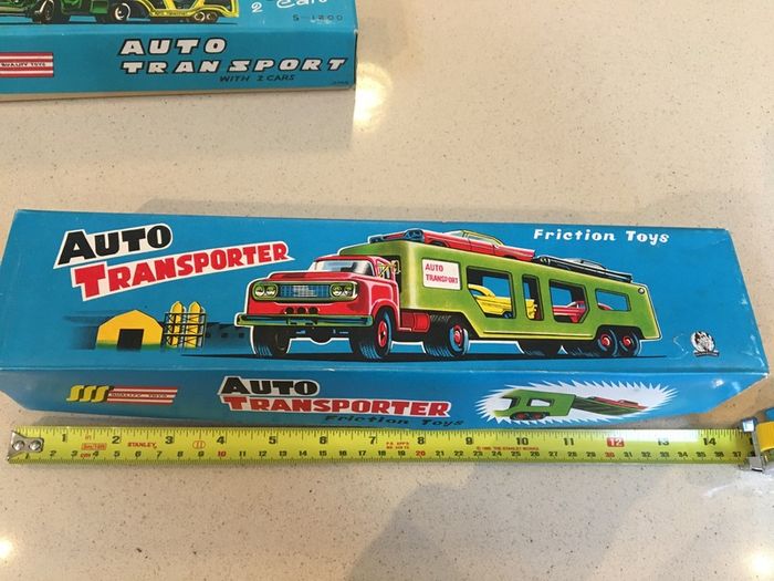 Vintage SSS International Car Transporter Made in Japan in the 60's