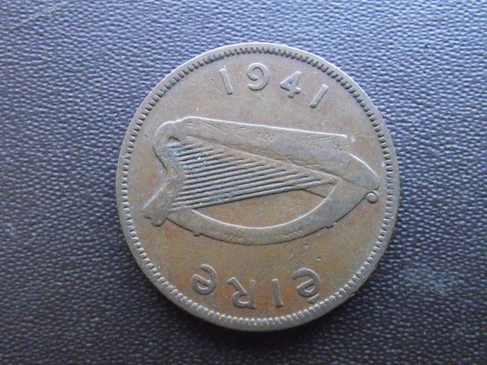 1941 Irish Half Penny