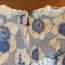 Sezane blue and white top size 38 (UK 10) brand new Image 5