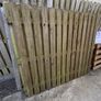 Timber Fence Panel Hit and Miss Image 2