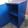 Two metal bedside lockers Image 3