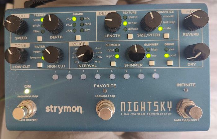 Strymon NightSky Reverb Pedal Like New