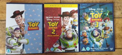 Toy Story 1,2 & 3